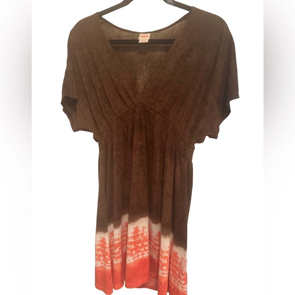 Coverup L Mossimo Supply Co. Brown and Orange Women's